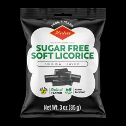 Sale Halva Sugar-Free Soft Black Licorice (85g) ${1}