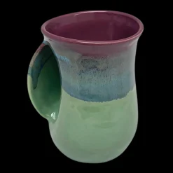 New Clay in Motion Handwarmer Mug Mossy Creek - Left Handed ${1}