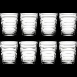Online iittala Aino Aalto Clear Medium Tumbler (Set of 8) ${1}