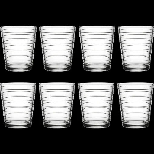 Online iittala Aino Aalto Clear Medium Tumbler (Set of 8) ${1}