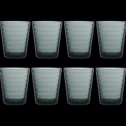 Fashion iittala Aino Aalto Dark Grey Medium Tumbler (Set of 8) ${1}
