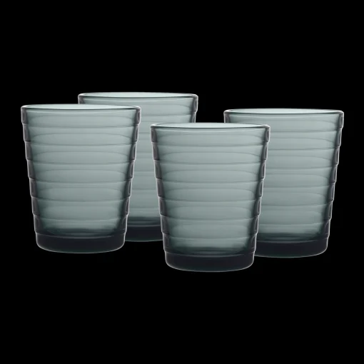 Hot iittala Aino Aalto Dark Grey Medium Tumbler (Set of 4) ${1}