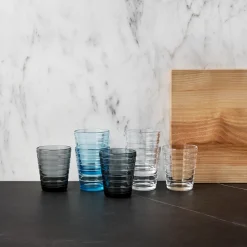 Fashion iittala Aino Aalto Dark Grey Medium Tumbler (Set of 8) ${1}