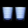 Fashion iittala Aino Aalto Ultramarine Blue Medium Tumbler (Set of 2) ${1}