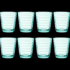Outlet iittala Aino Aalto Water Green Medium Tumbler (Set of 8) ${1}