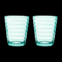 Clearance iittala Aino Aalto Water Green Medium Tumbler (Set of 2) ${1}