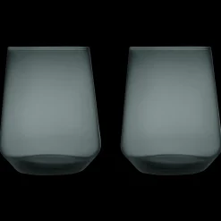 Online iittala Essence Dark Grey Tumbler - Set of 2 ${1}