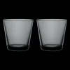 Clearance iittala Kartio Dark Grey Medium Tumbler (Set of 2) ${1}