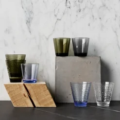 Clearance iittala Kartio Dark Grey Medium Tumbler (Set of 2) ${1}