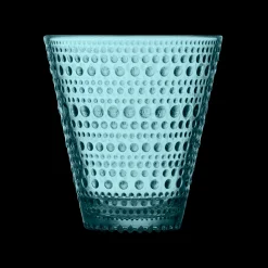 Clearance iittala Kastehelmi Dewdrop Sea Blue Tumbler ${1}