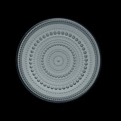 Clearance iittala Kastehelmi Dewdrop Dark Grey Salad Plate ${1}