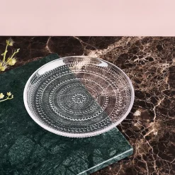 Fashion iittala Kastehelmi Dewdrop Clear Salad Plate ${1}