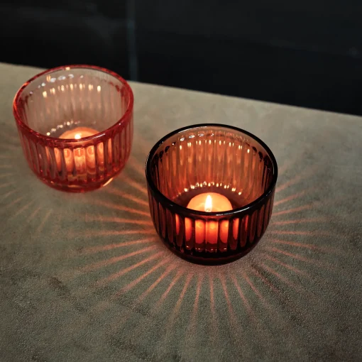 Sale iittala Raami Salmon Pink Candleholder ${1}
