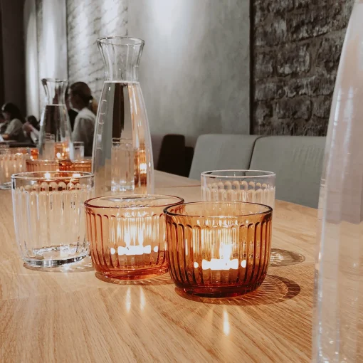 Sale iittala Raami Salmon Pink Candleholder ${1}