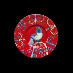New iittala Taika Red Coffee Cup Saucer - 6" ${1}