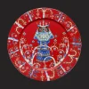 Best iittala Taika Red Dinner Plate - 10.5" ${1}