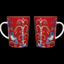 Best iittala Taika Red Large Mugs (2pc) ${1}