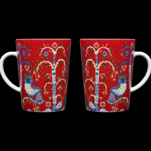 Best iittala Taika Red Large Mugs (2pc) ${1}