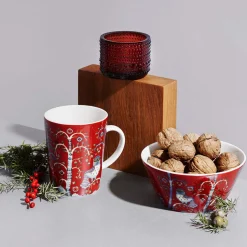 Fashion iittala Taika Red Mug - 13.5 oz ${1}
