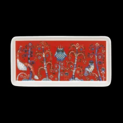 Fashion iittala Taika Red Rectangle Plate ${1}