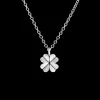 Online Kalevala Four-Leaf Clover Necklace ${1}
