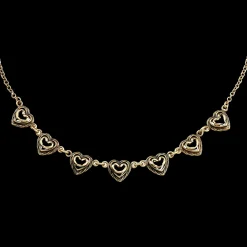 New Kalevala Heart of the House Bronze Necklace ${1}