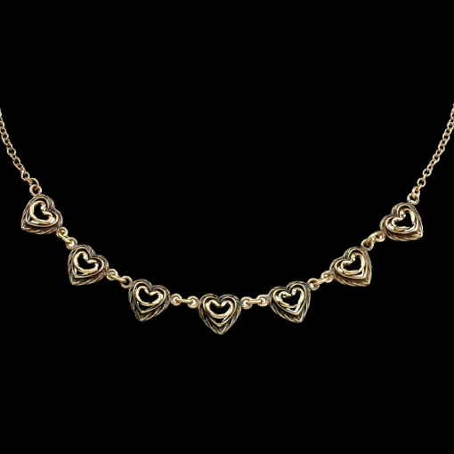 New Kalevala Heart of the House Bronze Necklace ${1}