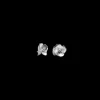 Best Kalevala Summer Night Rose Silver Earrings ${1}
