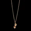Hot Kalevala Summer Night Rose Bronze Necklace ${1}