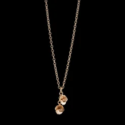 Hot Kalevala Summer Night Rose Bronze Necklace ${1}