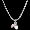 Online Kalevala Twinflower Silver Necklace ${1}