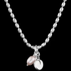 Online Kalevala Twinflower Silver Necklace ${1}