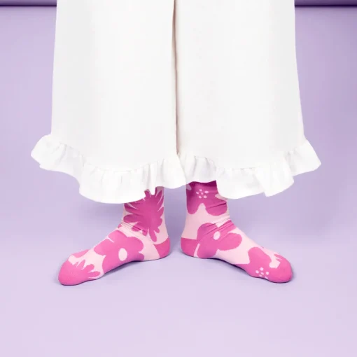 Online Kauniste Lämpö Pink Socks ${1}