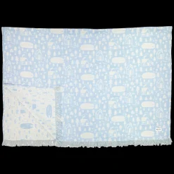 Hot Kauniste Sauna Linen Fringe Throw ${1}