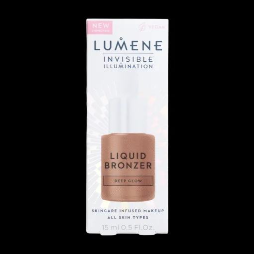 Clearance Lumene Invisible Illumination Liquid Bronzer - Deep Glow ${1}