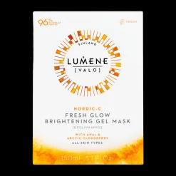New Lumene Nordic-C Fresh Glow Brightening Gel Mask ${1}