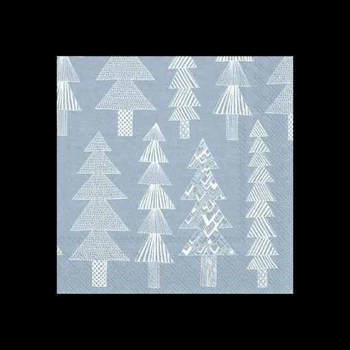 Best Marimekko Kuusikossa Light Blue Cocktail Napkins (20 pack) ${1}