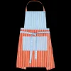 Fashion Marimekko Piccolo Apron, white/red/blue ${1}