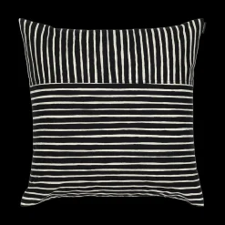 Online Marimekko Piccolo Cushion Cover, black/cotton ${1}
