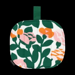 Clearance Marimekko Pieni Green Green Pot Holder, white/green/pink/orange ${1}