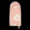 Fashion Marimekko Pieni Unikko Oven Mitten, cotton/peach ${1}