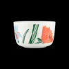 Sale Marimekko Puutarhakutsut Dessert Bowl, white/green/orange ${1}