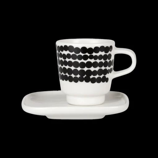 Outlet Marimekko Räsymatto Espresso Cup & Plate ${1}