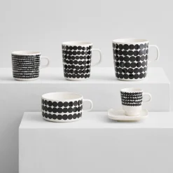Outlet Marimekko Räsymatto Espresso Cup & Plate ${1}