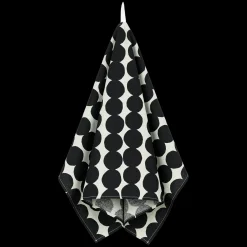 Clearance Marimekko Räsymatto Kitchen Towel, cotton/black ${1}