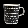 Clearance Marimekko Räsymatto Mug, white/black ${1}