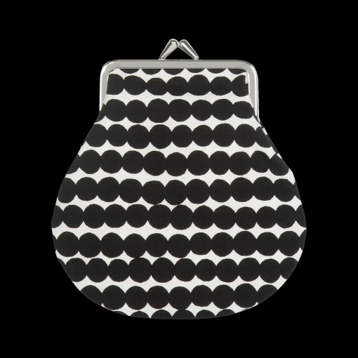 Outlet Marimekko Räsymatto Small Coin Purse, white/black ${1}