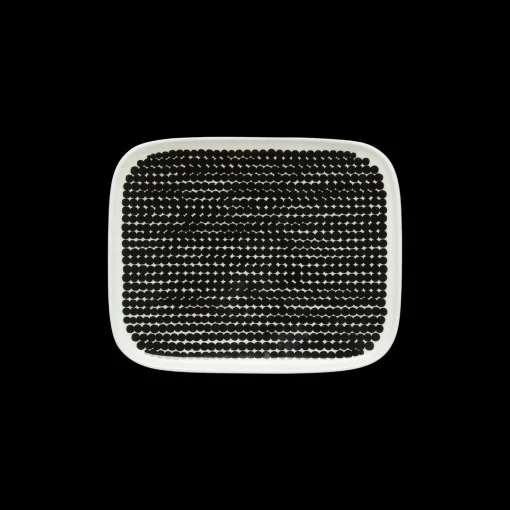 Hot Marimekko Räsymatto Small Rectangular Plate ${1}