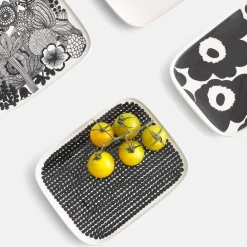 Hot Marimekko Räsymatto Small Rectangular Plate ${1}