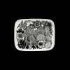 Fashion Marimekko Siirtolapuutarha Small Rectangular Plate ${1}